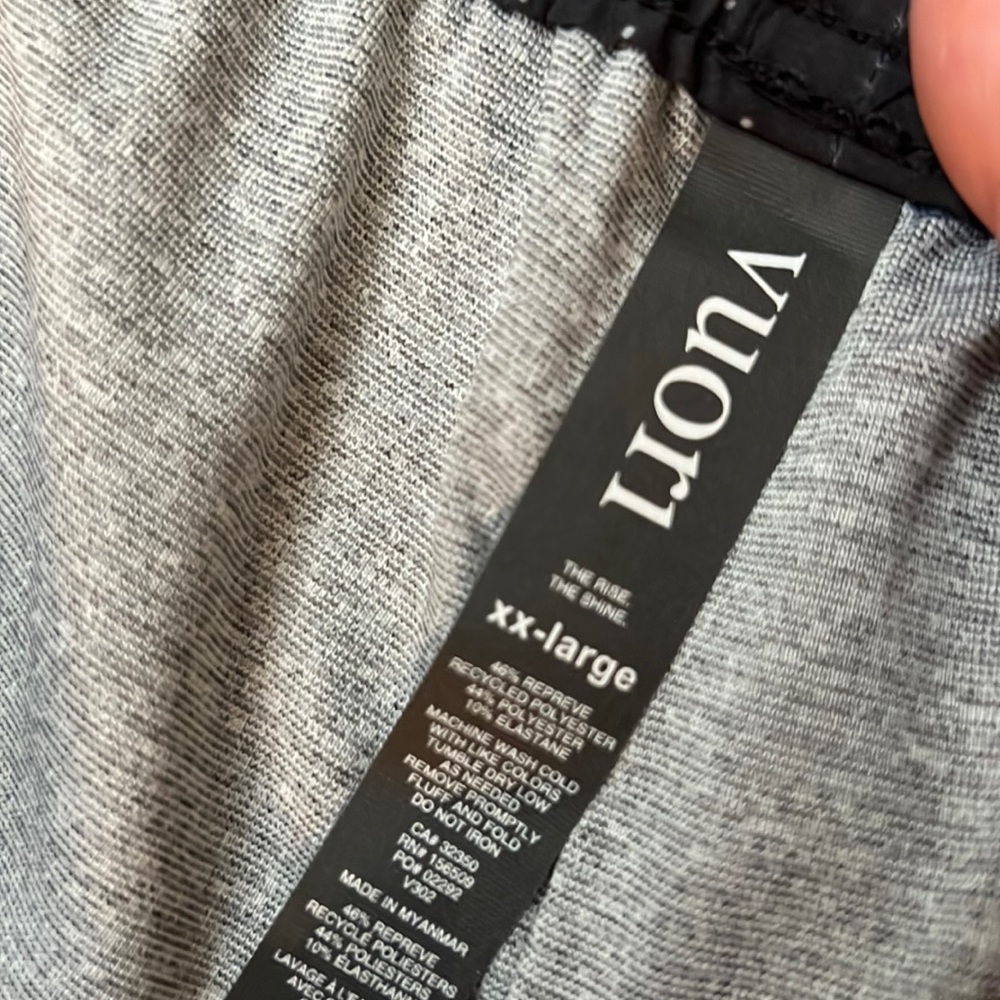 Vuori Mens Kore Shorts 7.5 Inch Inseam Lined Size XXL Indigo Blue NWT $68 MSRP - Picture 3 of 5